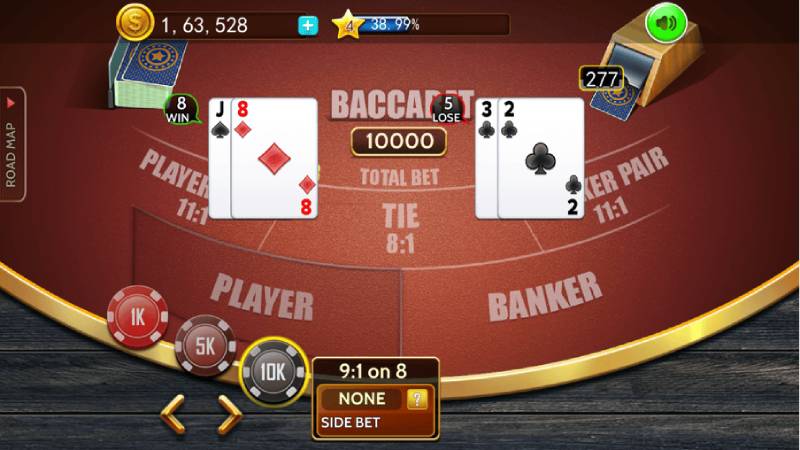 Quy tắc rút lá bài thứ ba khi chơi game Baccarat Go88